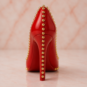 The Arielle Ruby Luxe Stilettos